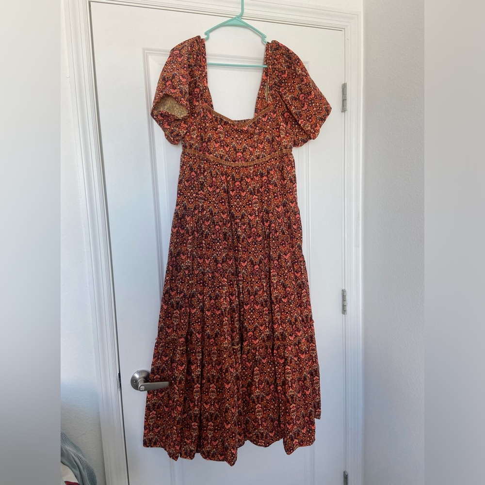 Free People Ashley babydoll corduroy dress